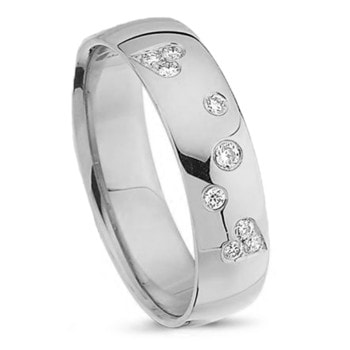 Model A4018-9H-DAME, hvid guld hos Guldsmykket.dk